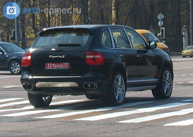 121 D 023 77, Porsche Cayenne 1st gen (957; 9PA), facelift, 2007–2010