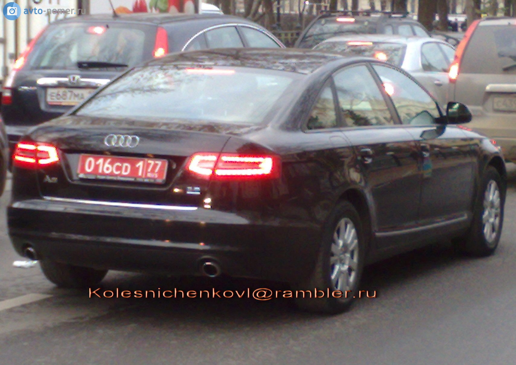 016 CD 1 77, Audi A6 3rd gen Sedan (C6/4F2), 2004–2011