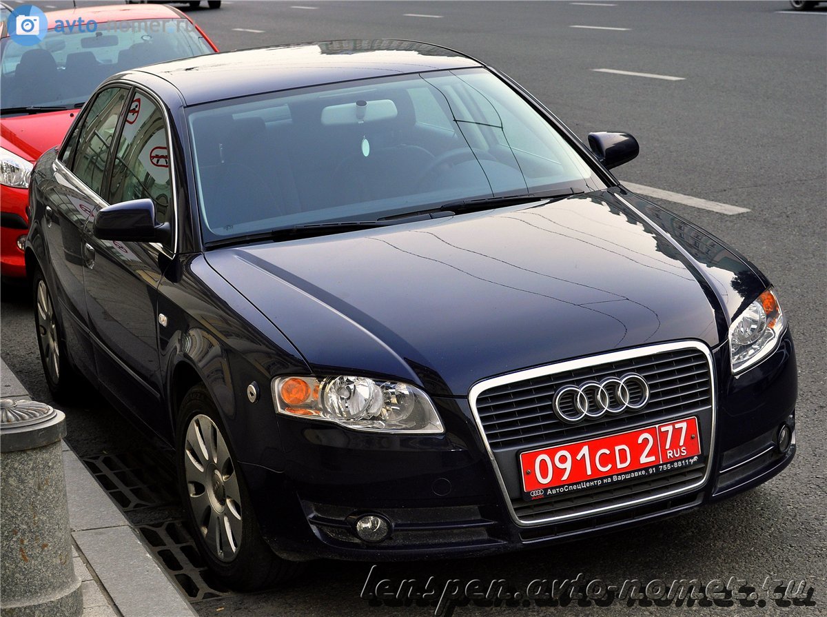 091 CD 2 77, Audi A4 3rd gen Sedan (B7/8EC), 2004–2007