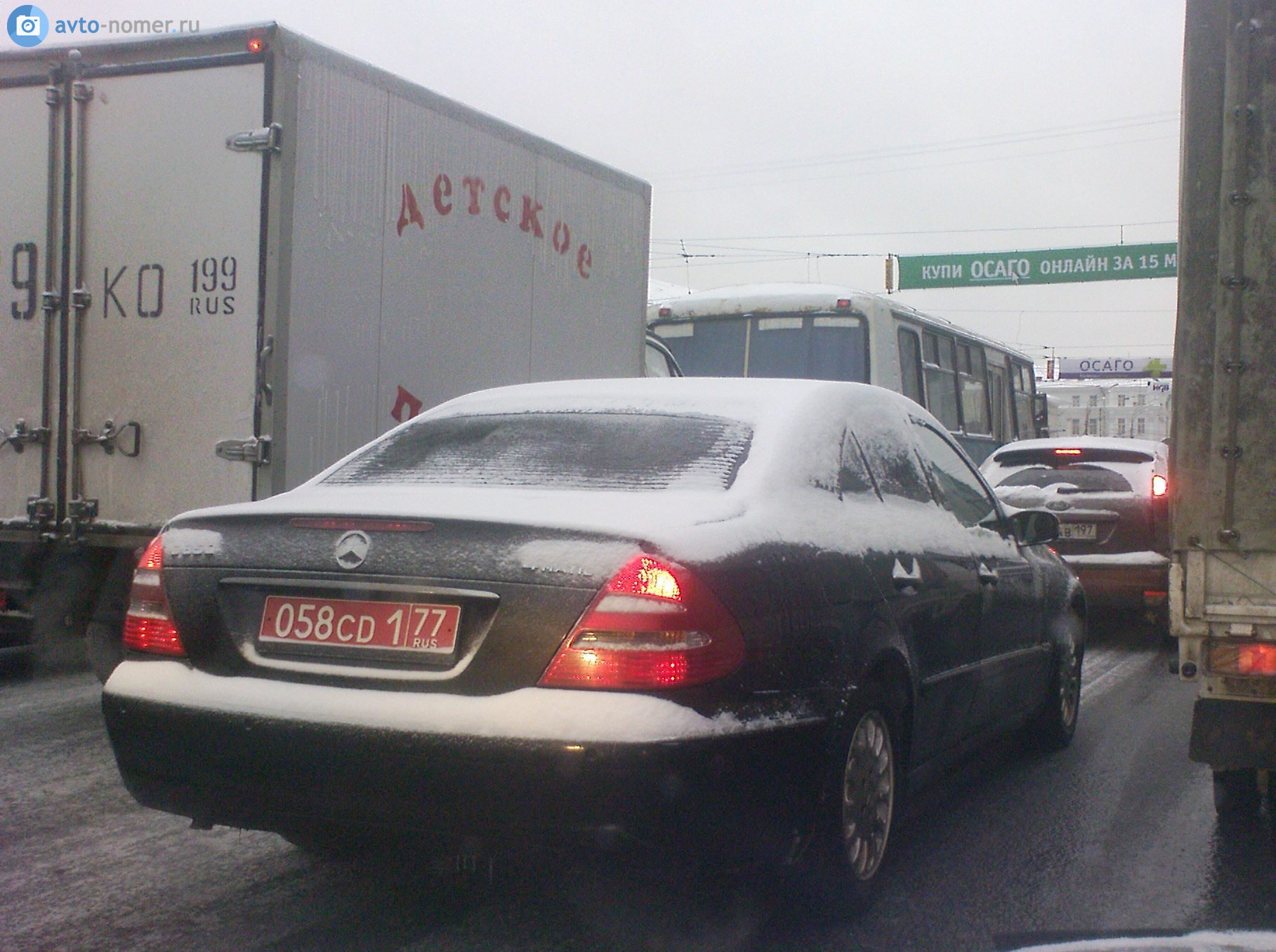 058 CD 1 77, Mercedes-Benz E-Klasse 3rd gen Sedan (W211), 2002­–2009