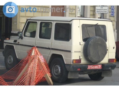 015D 005 78, Mercedes-Benz G-Klasse