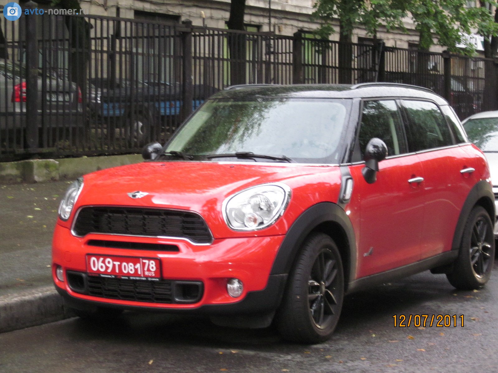 069 T 081 78, MINI Countryman 1st gen (R60), 2010–2016