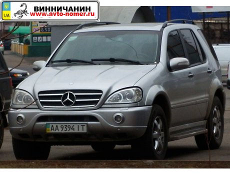 AA 9394 IT, Mercedes-Benz M-Klasse