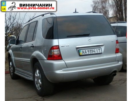 AA 9394 IT, Mercedes-Benz M-Klasse