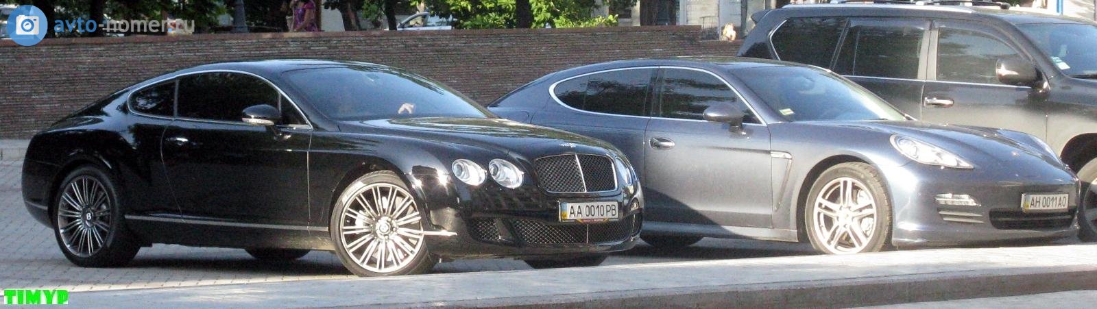 AA 0010 PB, Bentley Continental 4th gen GT, 2003–2011