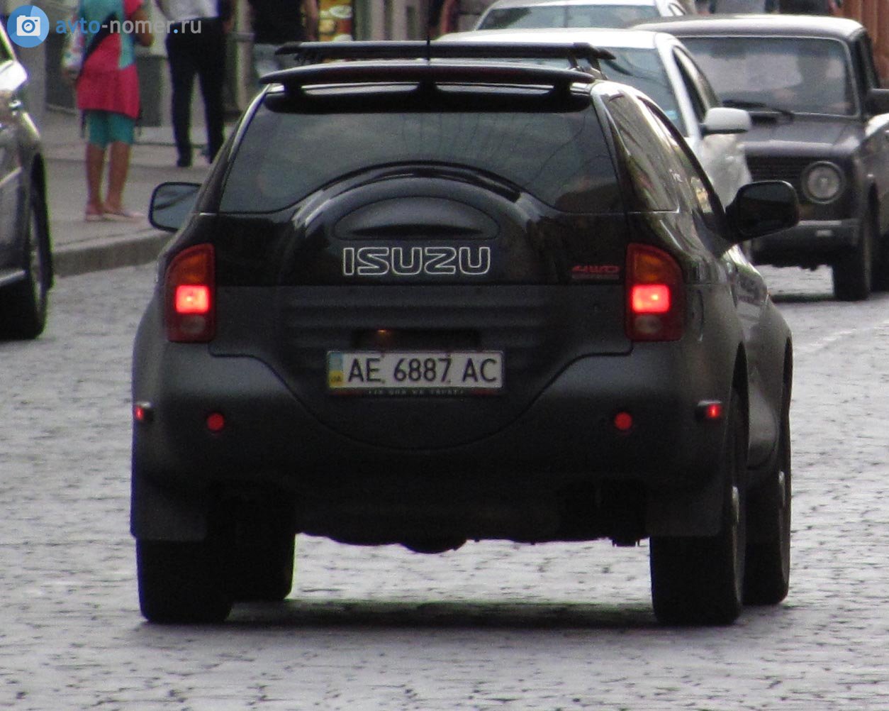 AE 6887 AC, Isuzu VehiCross 1st gen (UGS25DW/VX), 1997–2001