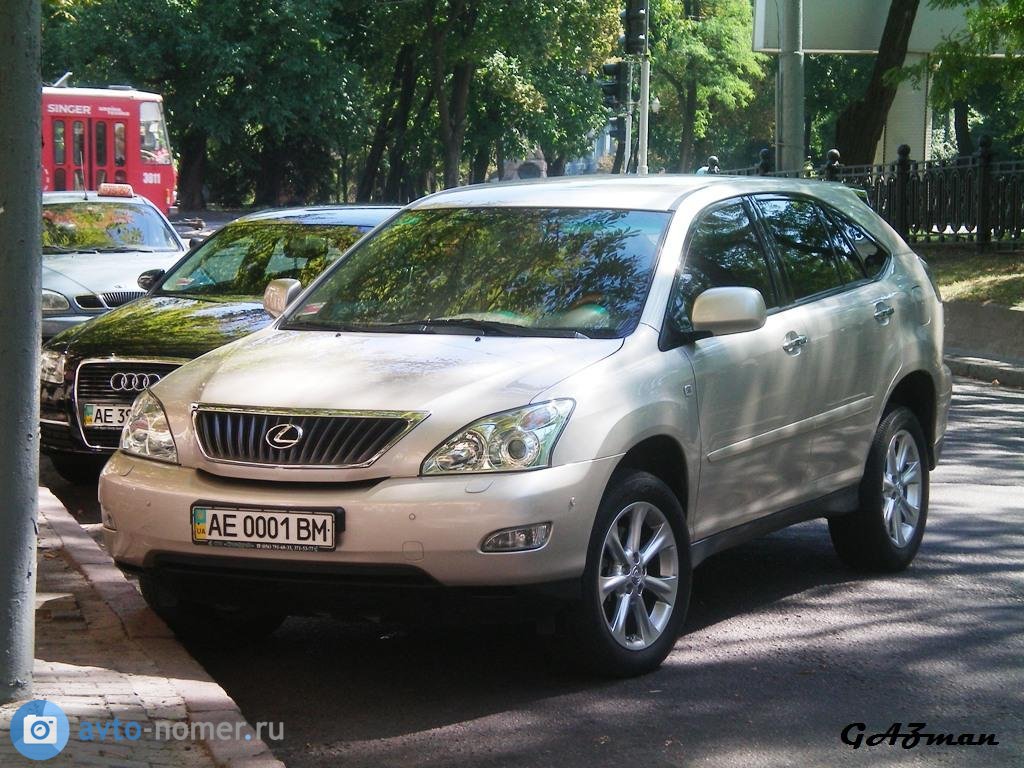 AE 0001 BM, Lexus RX 2nd gen (XU30), 2003–2008