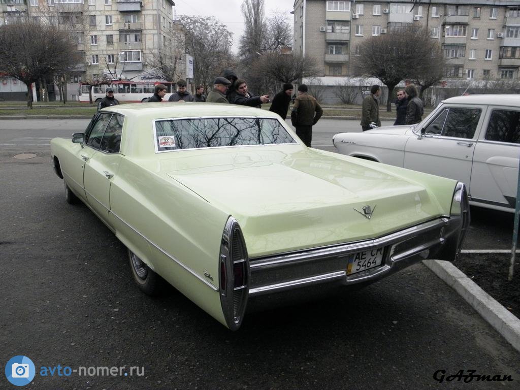 AE 5464 CM, Cadillac Calais 1st gen 4-door Sedan (68269; C-body), 1965–1967