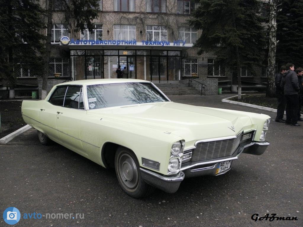 AE 5464 CM, Cadillac Calais 1st gen 4-door Sedan (68269; C-body), 1965–1967