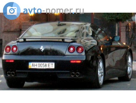AH 0058 ET, Ferrari 612