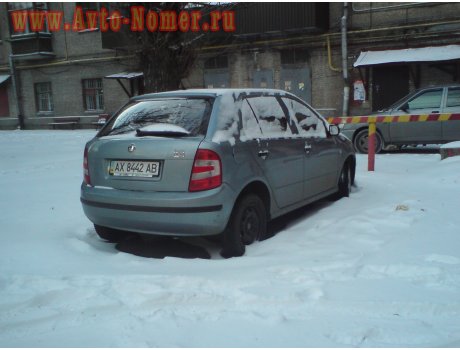 AX 8442 AB, Skoda Fabia