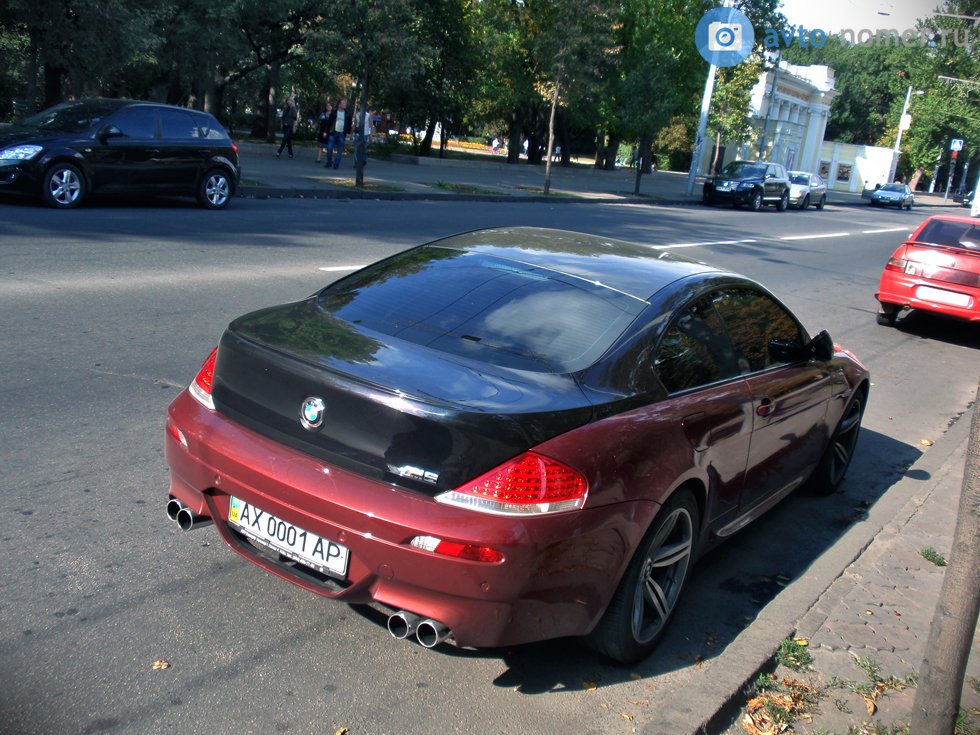 AX 0001 AP, BMW M6 2nd gen Coupé (E63), 2005–2010