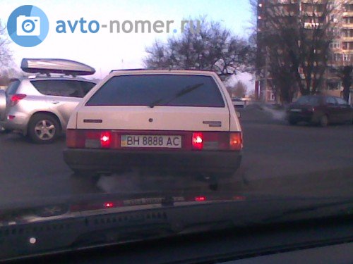 BH 8888 AC, Lada (VAZ) 2109 2109 Спутник (Samara/Forma/Sputnik), 1987–2004 (–2011 for others)