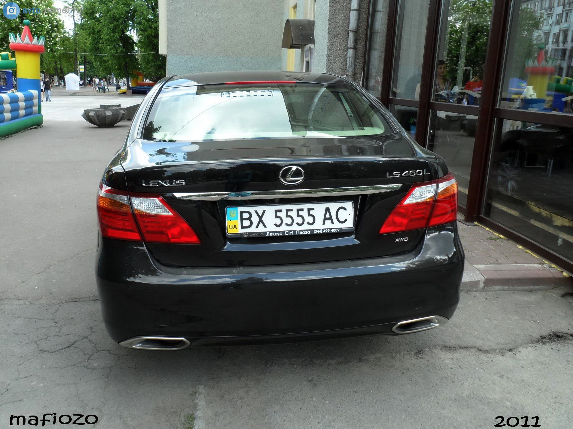 BX 5555 AC, Lexus LS 4th gen (XF40), 2006–2012