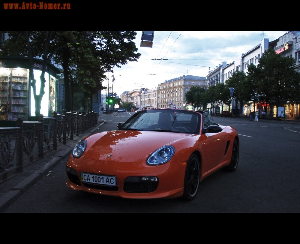 CA 1001 AC, Porsche Boxster 2nd gen (987), 2004–2012