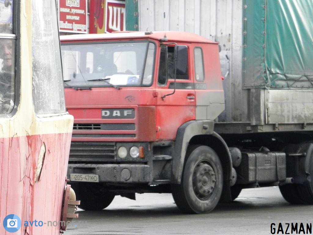 01 205-47 KO, DAF 2900 