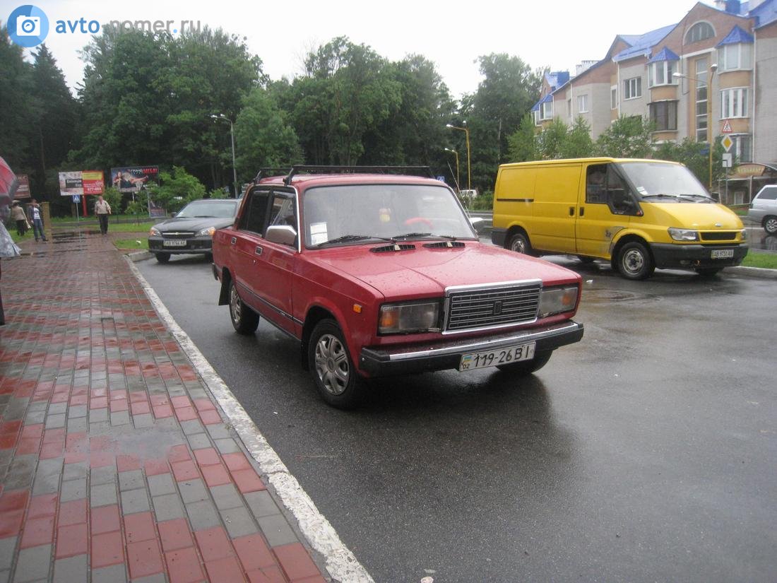 02 119-26 BI, Lada (VAZ) 2107 Жигули (Nova / Riva / Signet / 1500), 1982–2014