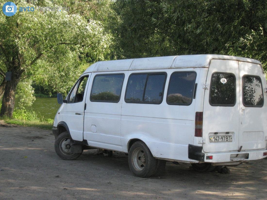 02 147-97 BT, GAZ 3221 ГАЗель 1-3221 Minibus, 1996–2003