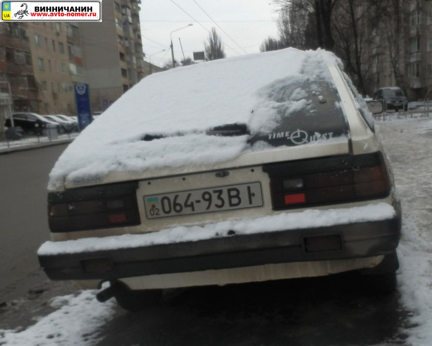 02 064-93 BI, Nissan Stanza 2nd gen 3-door Liftback (T11), 1981–1986