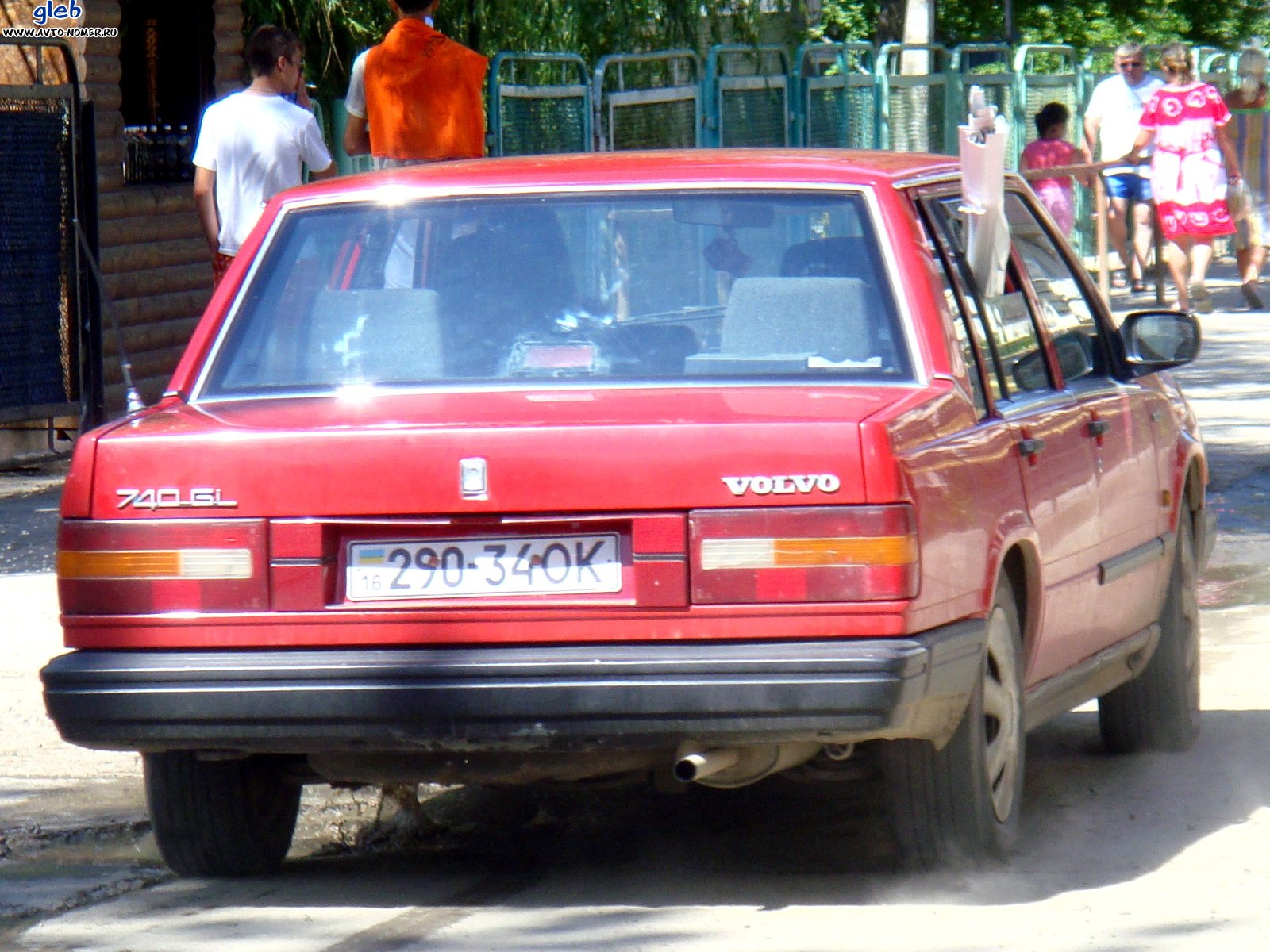 16 290-34 OK, Volvo 740 1st gen Sedan (744), facelift, 1989–1992