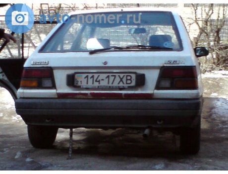 21 114-17 XB, Toyota Tercel