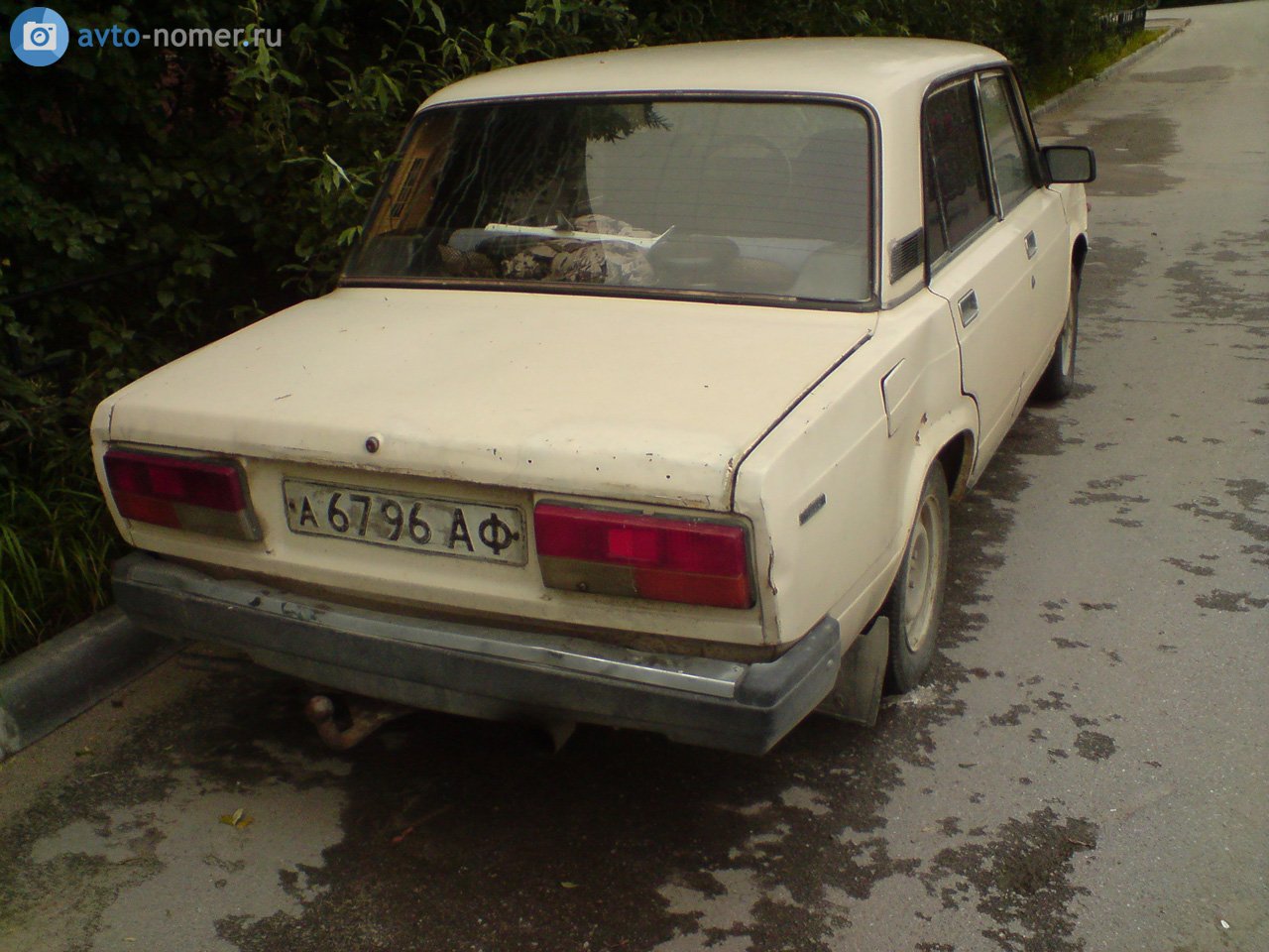 а 6796 АФ, Lada (VAZ) 2107 Жигули (Nova / Riva / Signet / 1500), 1982–2014
