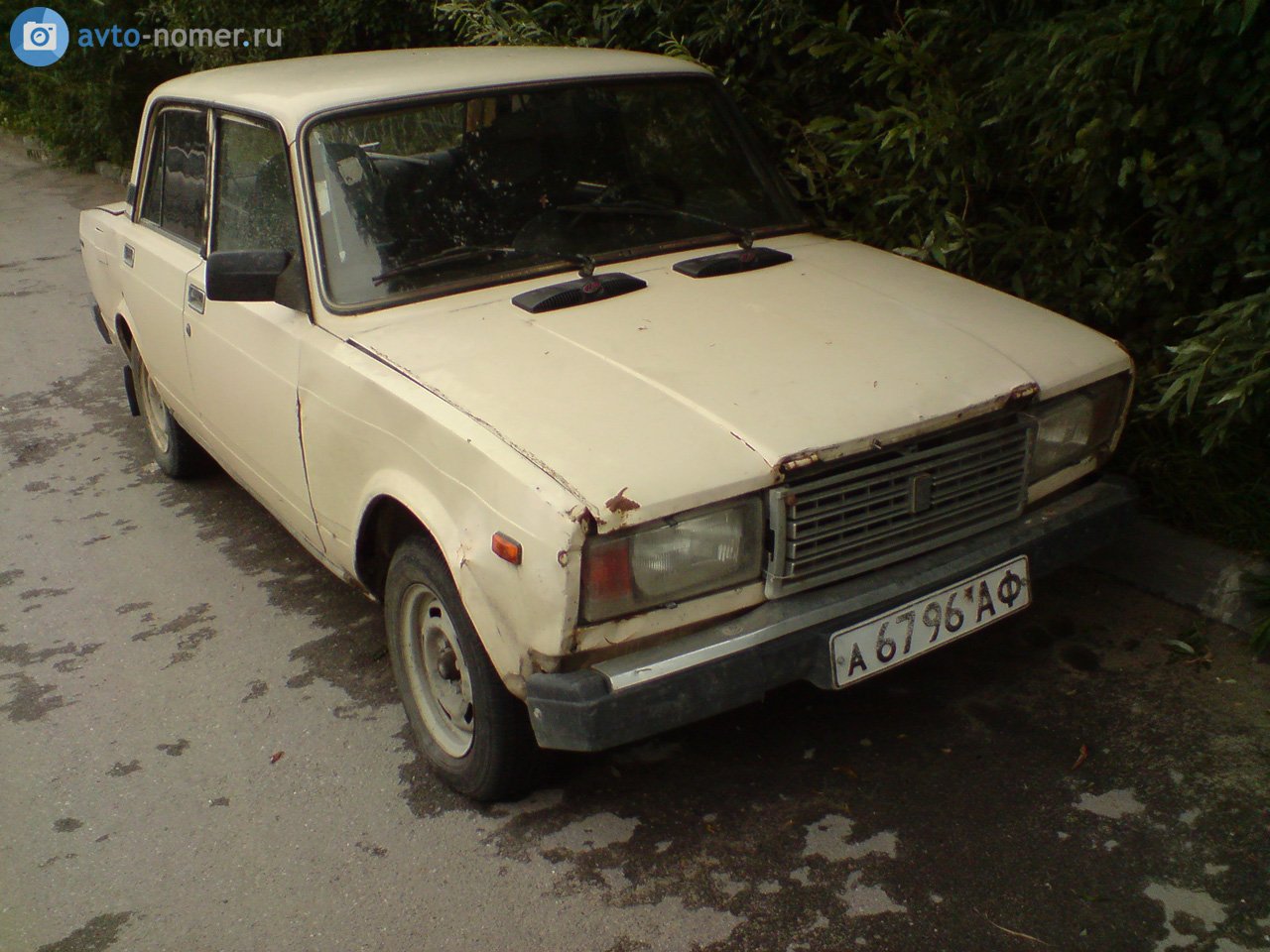 а 6796 АФ, Lada (VAZ) 2107 Жигули (Nova / Riva / Signet / 1500), 1982–2014