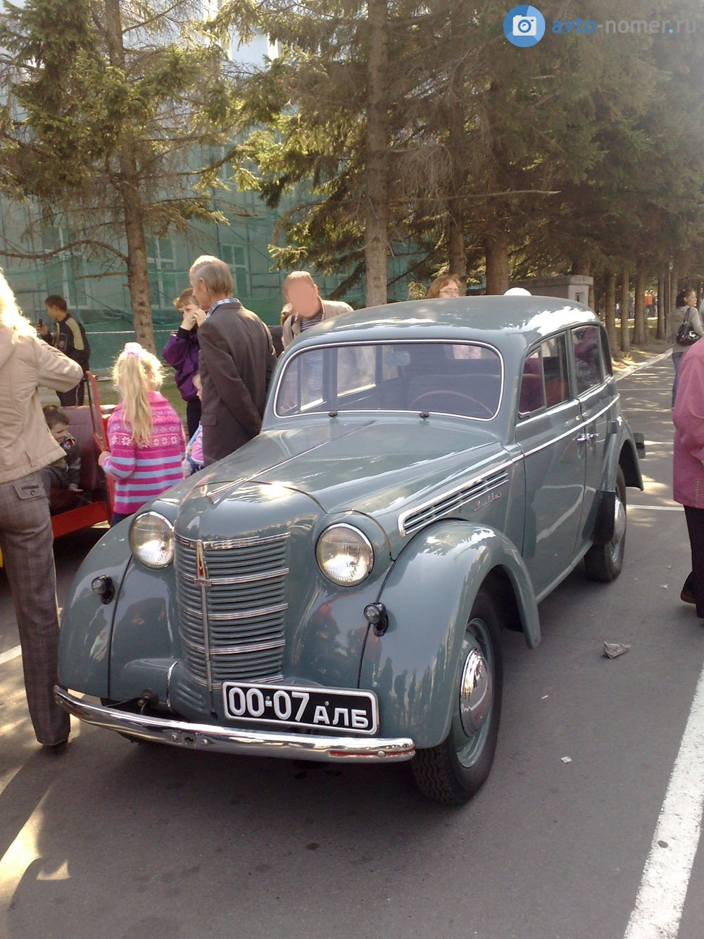 0007 АЛБ, Moskvich (AZLK) 400/401 401-420 Sedan, 1954–1956