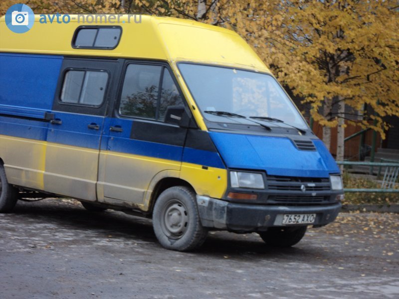 7652 АХО, Renault Trafic 1st gen, 1980–2001
