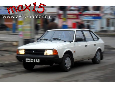 е 4363 БР, Moskvich (AZLK) 2141