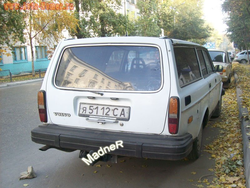 я 5112 СА, Volvo 240-Series 1st gen 5-door Wagon (245), 1974–1978