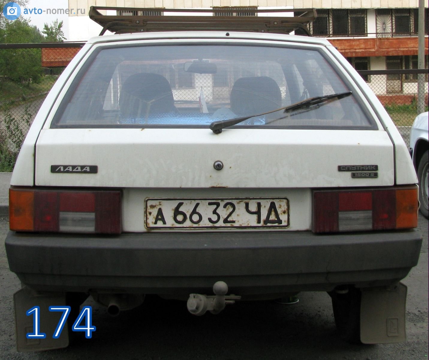 а 6632 ЧД, Lada (VAZ) 2109 2109 Спутник (Samara/Forma/Sputnik), 1987–2004 (–2011 for others)