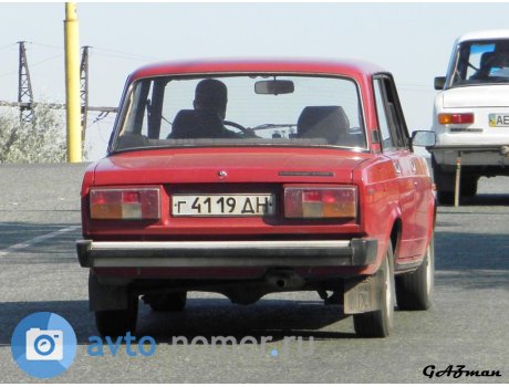 г 4119 ДН, Lada (VAZ) 2105