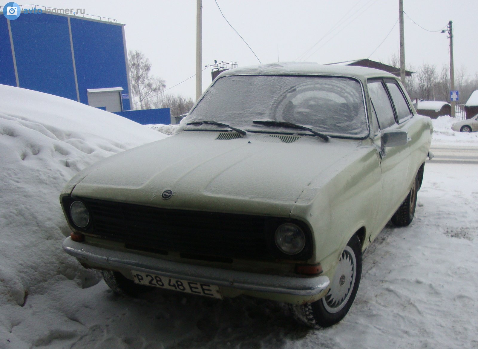 р 2848 ЕЕ, Opel Kadett 2nd gen 2-door Sedan (B), 1965–1973