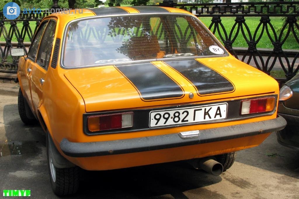 9982 ГКА, Opel Kadett 3rd gen 4-door Sedan (C), 1973–1979