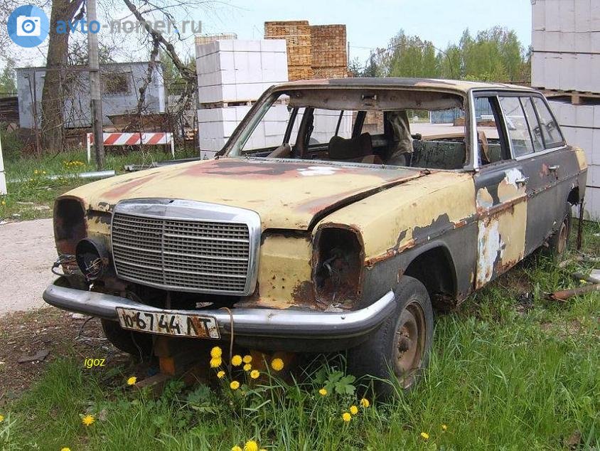 ю 6744 ЛТ, Mercedes-Benz E-Klasse 220–240 Sedan Long (W114/W115), 1967­–1976