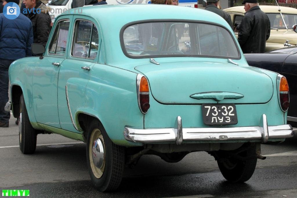 7332 ЛУЗ, Moskvich (AZLK) 402/407/403 407, 1958–1962