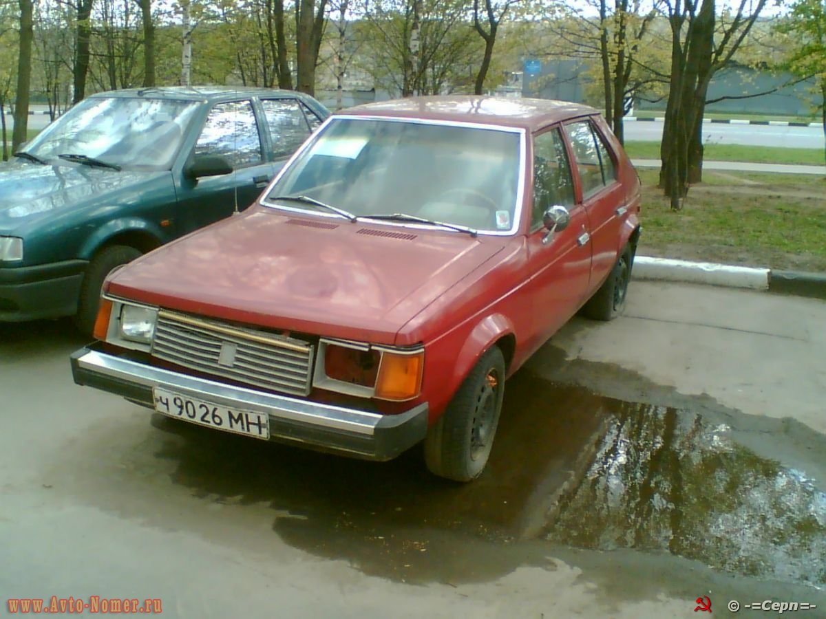 ч 9026 МН, Dodge Omni 1st gen 5-door Hatch (44; L-body), 1977–1990
