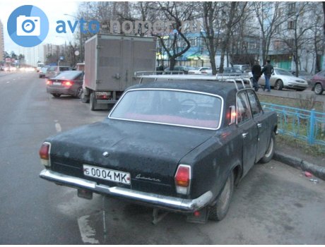 б 0004 МК, GAZ 24 Волга