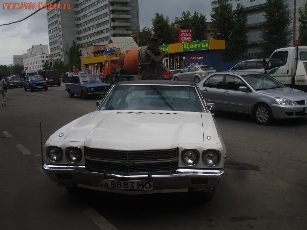 д 8883 МО, Chevrolet Chevelle 2nd gen 1968 2-door Hardtop (27/37; A-body), 1967–1968