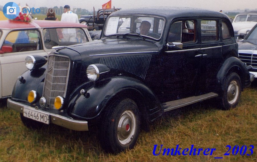 ч 6446 МО, Opel Regent 