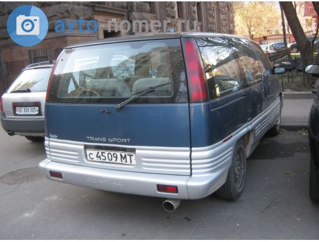 с 4509 МТ, Pontiac Trans Sport