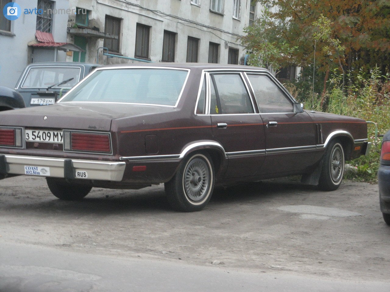 з 5409 МУ, Mercury Zephyr 1st gen 4-door Sedan (54D), 1978–1983