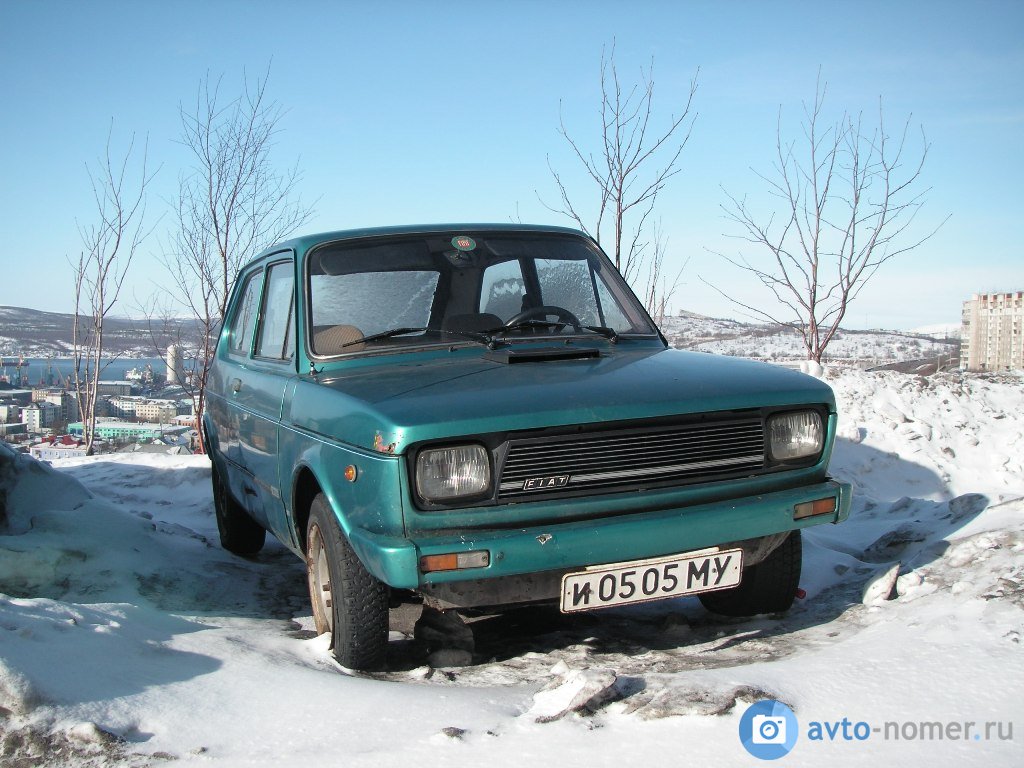 и 0505 МУ, FIAT 127 