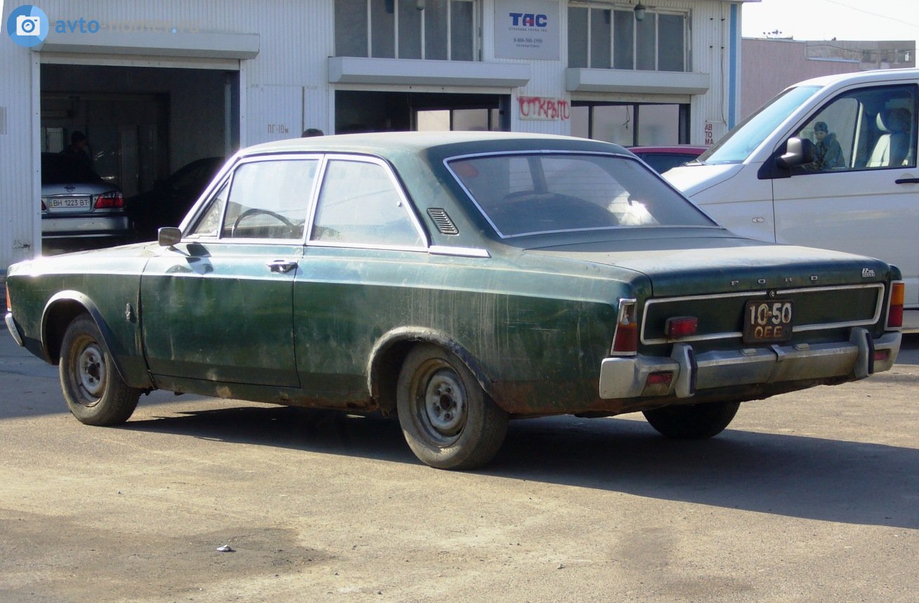 1050 ОЕЕ, Ford Taunus 5th gen 17M/20M 2-door Sedan (P7b), facelift, 1968–1971