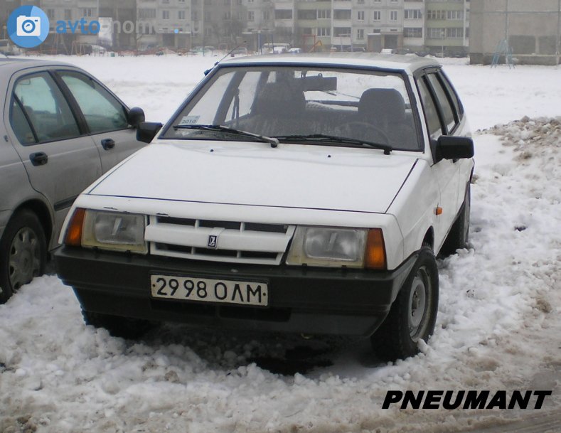 2998 ОЛМ, Lada (VAZ) 2109 2109 Спутник (Samara/Forma/Sputnik), 1987–2004 (–2011 for others)