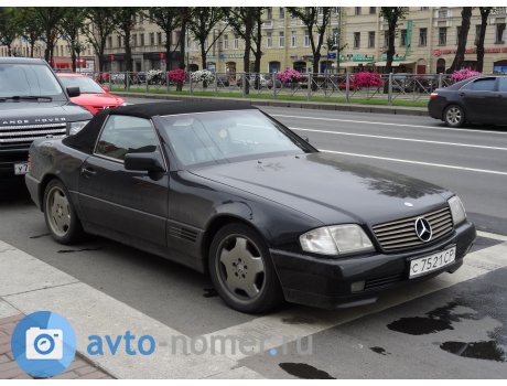 с 7521 СР, Mercedes-Benz SL-Klasse