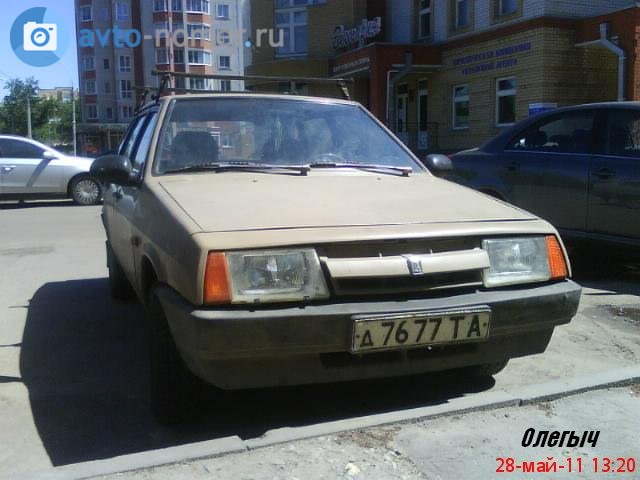 д 7677 ТА, Lada (VAZ) 2109 2109 Спутник (Samara/Forma/Sputnik), 1987–2004 (–2011 for others)