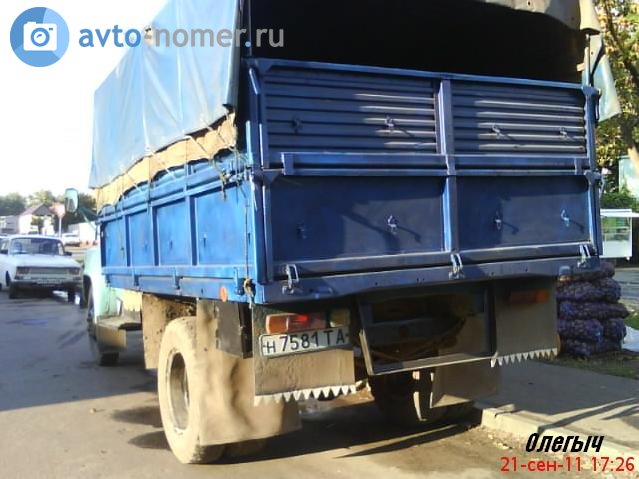 н 7581 ТА, GAZ 52/53 53/53А/53-12, 1964–1992