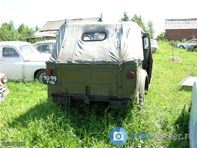 9099 ТЛБ, GAZ 69 69А 5-door, 1952–1973